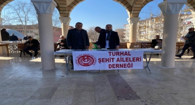 Turhal'da şehitler için mevlit okutuldu