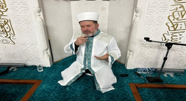 Bafra'da sabah namazında şehitler için dualar edildi