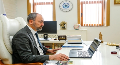 Bayburt Üniversitesi Rektörü Türkmen, AA'nın