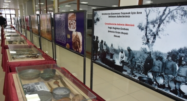 Boyabat’ta Çanakkale Savaşları Gezici Müzesi ziyarete açıldı
