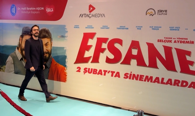 Çorum'da çekilen "Efsane" filminin galası yapıldı