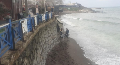 Düzce'de sahilde erkek cesedi bulundu