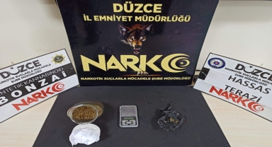 Düzce'de uyuşturucu operasyonlarında 2 şüpheli tutuklandı