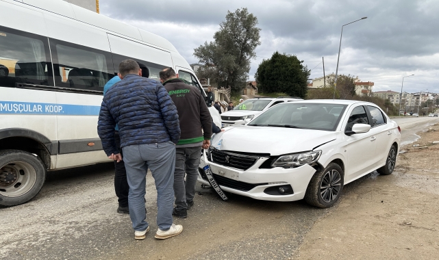 Gerze'de trafik kazasında bir kişi yaralandı