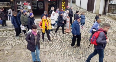 Kruvaziyer yolcuları, Safranbolu'yu gezdi