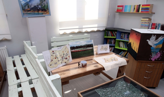 Öğrenciler hazırlanan projeyle ilçelerinin kültürel ve doğal zenginliklerine sahip çıkıyor