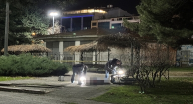 Samsun'da bir kişi parkta öldü