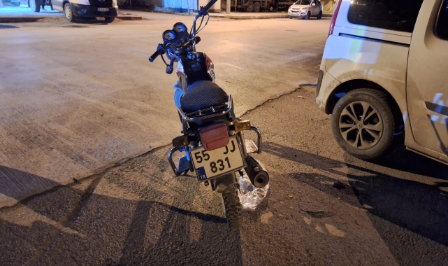 Samsun'da iki trafik kazasında 2 kişi yaralandı