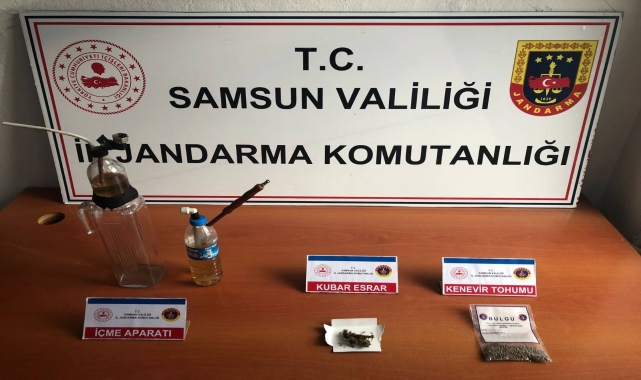Samsun'da uyuşturucu operasyonunda 1 kişi yakalandı