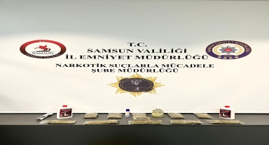 Samsun'da uyuşturucu ticareti yaptığı iddiasıyla bir zanlı yakalandı