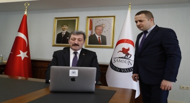 Samsun Valisi Tavlı, AA'nın