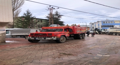 Tokat'ta Hatipli beldesinde doğal gaz çalışmaları başladı