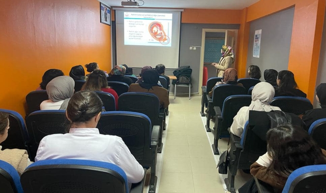 Ünye'de serviks kanseri farkındalık semineri gerçekleştirildi