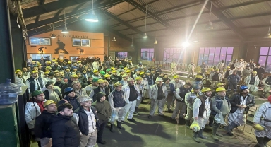 Zonguldak'ta 2013'teki metan gazı faciasında hayatını kaybeden maden işçileri anıldı