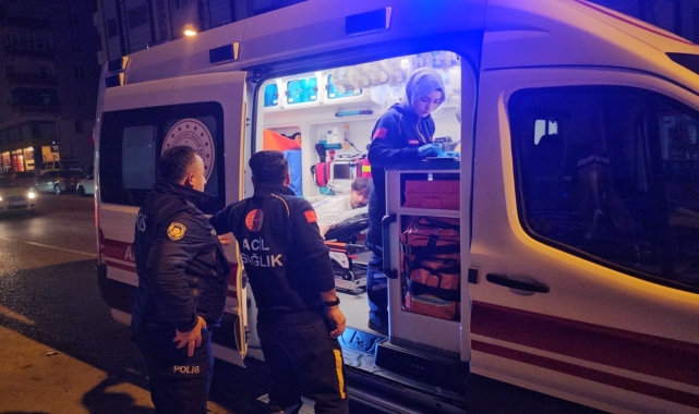 Çorum'da bir kişi bıçaklı saldırıda yaralandı