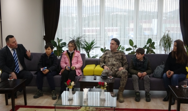 Çorum İl Emniyet Müdürü Pehlivan depremzede polisleri ağırladı