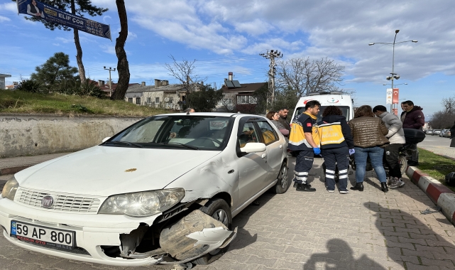 Gerze’de trafik kazasında 1 kişi yaralandı
