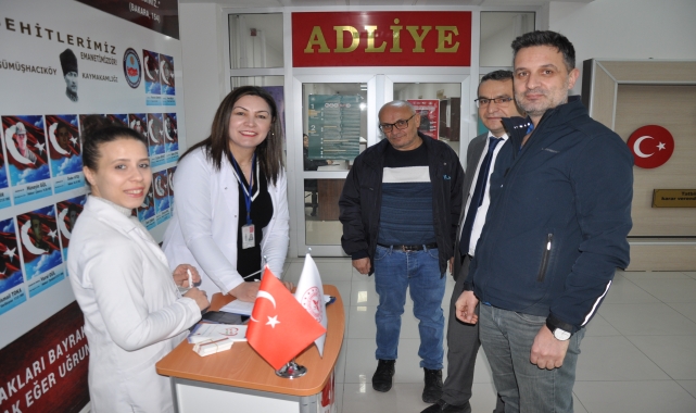 Gümüşhacıköy'de organ bağışı standı açıldı