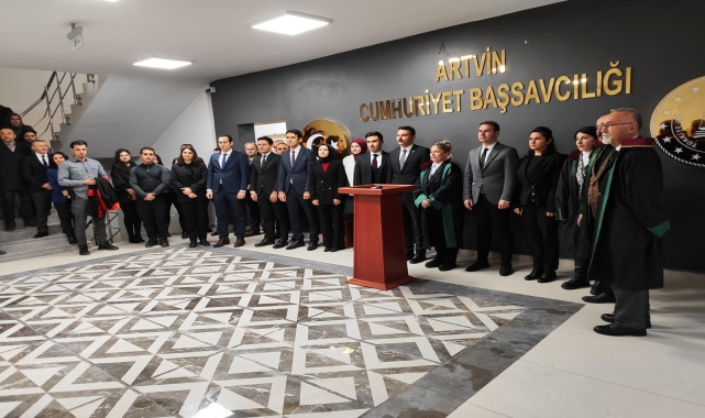 Kahramanmaraş merkezli depremlerde hayatını kaybedenler Artvin'de anıldı