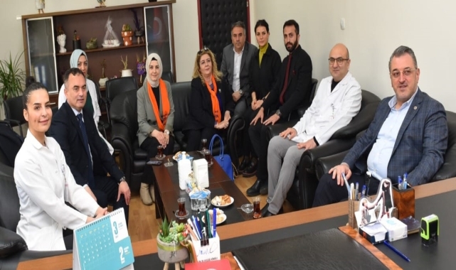 Milletvekili Çilez'den Merzifon Kara Mustafa Paşa Devlet Hastanesi'ne ziyaret