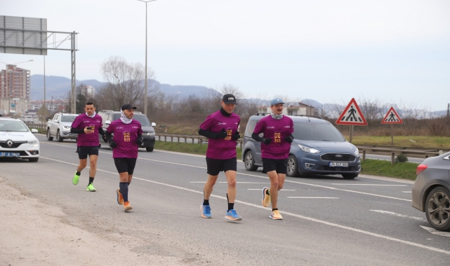 Ordu'da 52 kilometrelik koşu gerçekleştirildi