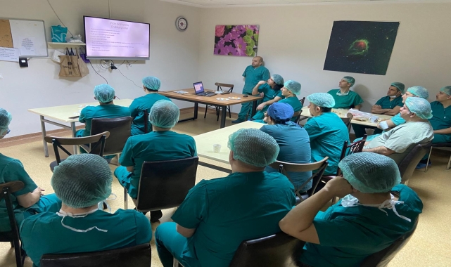 Trabzon'da 30 uzman ve asistan hekimin katılımıyla kurs düzenlendi