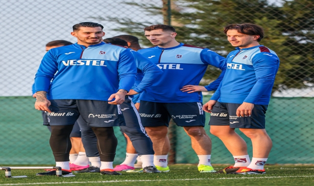 Trabzonspor, Hatayspor maçı hazırlıklarını tamamladı