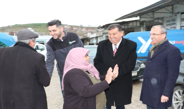 AK Parti Samsun Milletvekili Kırcalı, Havza'da ziyaretlerde bulundu