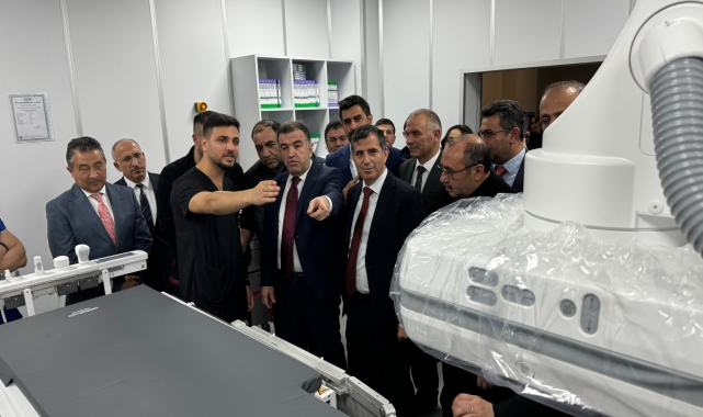 Bayburt Devlet Hastanesinde anjiyo ünitesi hizmete girdi