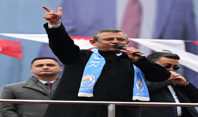 CHP Genel Başkanı Özgür Özel, Rize mitinginde konuştu: