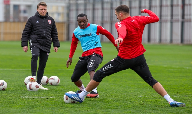 Samsunspor, MKE Ankaragücü maçının hazırlıklarına devam etti