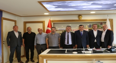 CHP Havza İlçe Başkanlığından Belediye Başkanı İkiz'e ziyaret