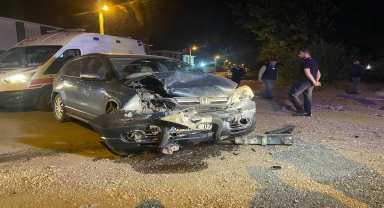 Düzce'de otomobil ve cipin çarpıştığı kazada 4 kişi yaralandı