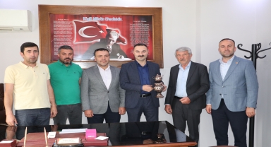 Havza Kaymakamı Ayvat'tan Ziraat Odası'na ziyaret