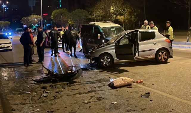 Karabük'te zincirleme trafik kazasında 1 kişi yaralandı