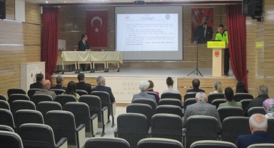 Merzifon'da okul güvenliği toplantısı yapıldı