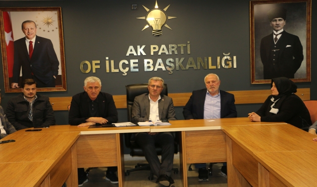 Of Belediye Başkanlığını kesin olmayan sonuçlara göre kazanan Sarıalioğlu'ndan teşekkür