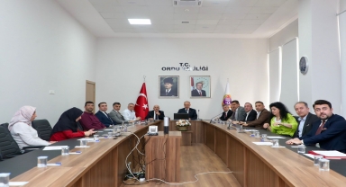 Ordu'da İstihdam ve Mesleki Eğitim Kurulu Toplantısı yapıldı