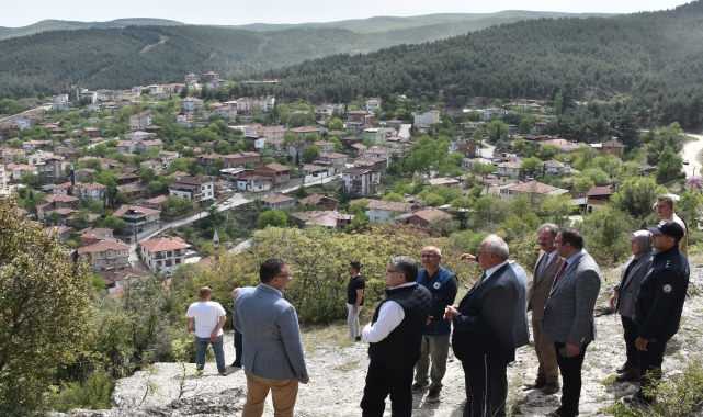 Sinop Valisi Özarslan, Boyabat'ta tarihi mekanlarda incelemelerde bulundu