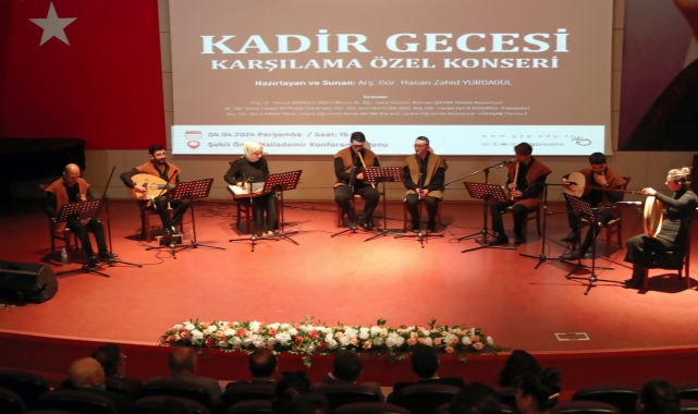 TOGÜ'de Kadir Gecesi karşılama özel konseri gerçekleştirildi