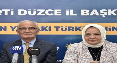 AK Parti Genel Başkan Yardımcısı Yılmaz, Düzce'de konuştu: