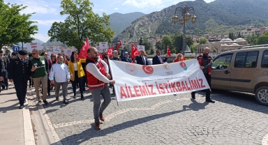 Amasya'da Aile Haftası kapsamında yürüyüş düzenlendi