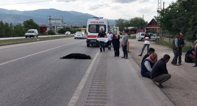 Amasya'da otomobilin çarptığı genç kız öldü