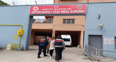 Artvin'de çocuğa cinsel istismar suçundan aranan kadın hükümlü yakalandı