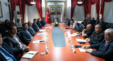 Bolu İl Su Kurulu Toplantısı yapıldı
