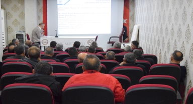 Espiye'de muhtarlara hizmet içi eğitim verildi