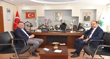 Giresun Cumhuriyet Başsavcısı Akkiraz, Başkan Karadere'yi ziyaret etti