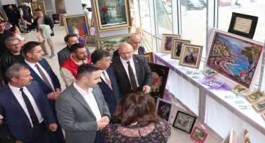 Havza'da el sanatları sergisi açıldı