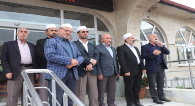 Havza'da hacı adayları kutsal topraklara uğurlandı
