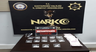 Kastamonu'da düzenlenen uyuşturucu operasyonunda 1 kişi tutuklandı